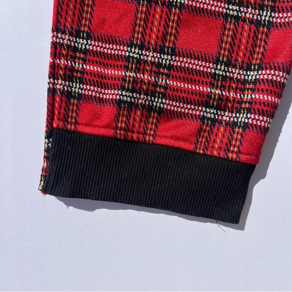 Tommy Hilfiger Red and Black Plaid Women’s Sweatpants - Picture 6 of 8